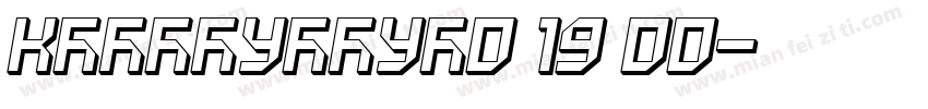 KSFQOUWIUR0 19 00字体转换